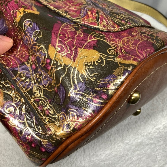 Patricia Nash Otavia Leather Bucket Bag - Picture 10 of 14